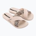 Klapki damskie Ipanema Sense Slide beige/beige/black 2