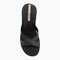Klapki damskie Ipanema High Fashion II Slide black/glitter/beige 5
