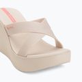 Klapki damskie Ipanema High Fashion II Slide beige/glitter/pink 7