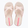 Klapki damskie Ipanema High Fashion II Slide beige/glitter/pink 2