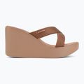 Klapki damskie Ipanema High Fashion II Slide brown/glitter/pink 2