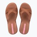 Klapki damskie Ipanema High Fashion II Slide brown/glitter/pink 2
