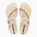 Sandały damskie Ipanema Elegant beige/gold pink 2