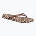 Japonki damskie Ipanema Animal Print beige/bronze/bronze
