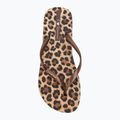 Japonki damskie Ipanema Animal Print beige/bronze/bronze 5