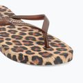Japonki damskie Ipanema Animal Print beige/bronze/bronze 7