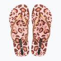 Japonki damskie Ipanema Animal Print beige/gold 2