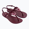 Sandały damskie Ipanema Classic Dreamy burgundy/burgundy/metallic