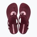 Sandały damskie Ipanema Classic Dreamy burgundy/burgundy/metallic 2