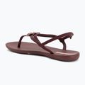 Sandały damskie Ipanema Classic Dreamy burgundy/burgundy/metallic 3