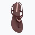 Sandały damskie Ipanema Classic Dreamy burgundy/burgundy/metallic 5