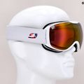 Gogle narciarskie Julbo Pioneer white/pink/flash pink 10