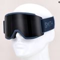 Gogle narciarskie Smith Squad XL french navy /sun black/storm rose flash 9