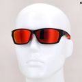 Okulary przeciwsłoneczne UVEX Sportstyle 232 P black matt red/polavision mirror red 11