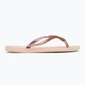 Japonki damskie Havaianas Slim Glitter II ballet rose/golden blush 2