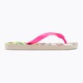 Japonki damskie Havaianas Top Animals beige/pink 2