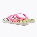 Japonki damskie Havaianas Top Animals beige/pink 3