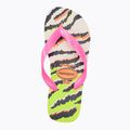 Japonki damskie Havaianas Top Animals beige/pink 6