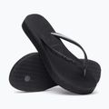 Japonki damskie Havaianas Slim Flatform Sparkle black 12