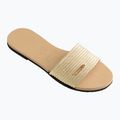 Klapki damskie Havaianas You Malta Metallic golden 8