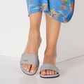 Klapki damskie Havaianas You Malta Metallic ice grey 14