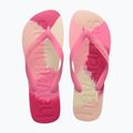 Japonki Havaianas Top Logomania Colors II crystal rose 10