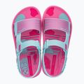 Sandały dziecięce Ipanema Recreio Papete Kids pink/green 10