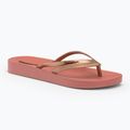 Japonki damskie Ipanema Bossa Soft V pink/metallic pink