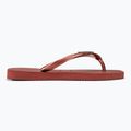 Japonki damskie Havaianas Square Logo Metallic mahogany 2