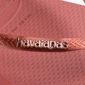 Japonki damskie Havaianas Square Logo Metallic mahogany 12