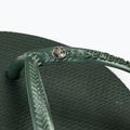 Japonki damskie Havaianas Slim Crystal Sw II olive green 9