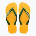 Japonki Havaianas Brasil Logo pop yellow 10