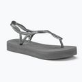 Sandały damskie Havaianas Luna Flatform grey steel