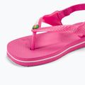 Sandały dziecięce Havaianas Baby Brasil Logo II pink flux / white 8