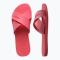 Klapki damskie Havaianas Aqua pink porcelain 4