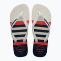 Japonki Havaianas Top Nautical white / white / navy blue 10