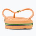 Japonki Havaianas Brasil Logo peach 6