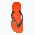 Japonki Havaianas Brasil Logo sunset orange 5