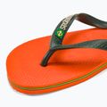 Japonki Havaianas Brasil Logo sunset orange 7