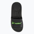 Klapki męskie RIDER Step Slide black/green 5