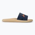 Klapki męskie RIDER Step Slide beige/blue/orange 2