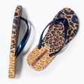 Japonki damskie Ipanema Animal Print VI yellow/pearly blue 3