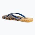 Japonki damskie Ipanema Animal Print VI yellow/pearly blue 3