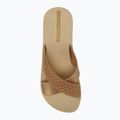 Klapki damskie Ipanema Sense Slide beige/gold 5