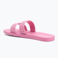 Klapki damskie Ipanema Renda II pink/pink/glitter pink 3