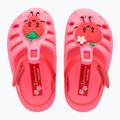 Sandały dziecięce Ipanema Summer XIV Baby dark pink/red 2