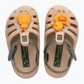 Sandały dziecięce Ipanema Summer XV Baby light beige/green/yellow 2