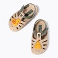 Sandały dziecięce Ipanema Summer XV Baby light beige/green/yellow 3