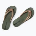 Japonki damskie Ipanema Comfy green/gold 3