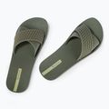 Klapki damskie Ipanema Street II dark green /green 3
